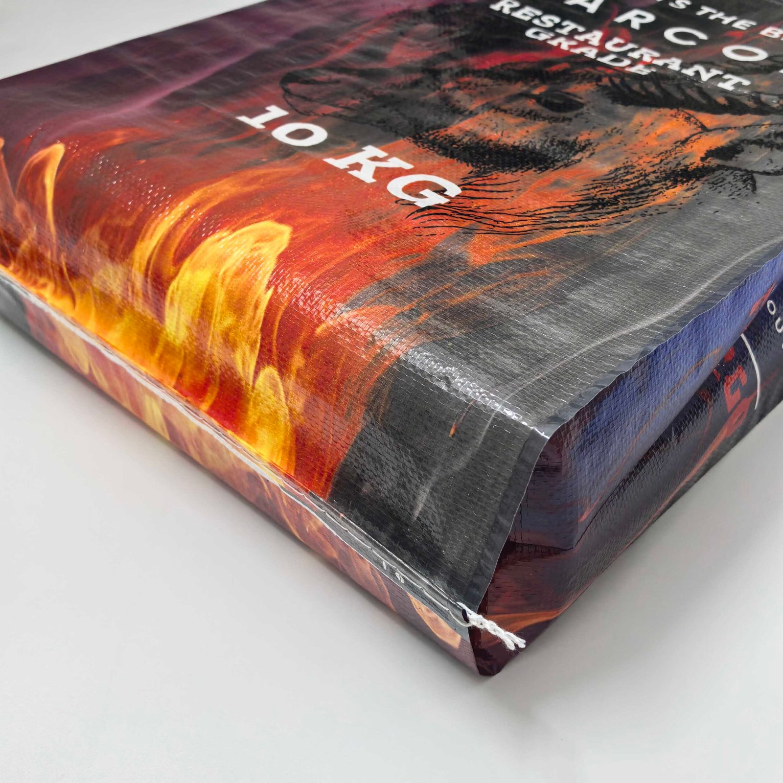 Custom Bopp PP Woven Charcoal Bags for BBQ Lump Charcoal Bags 5kg 10kg 20kg 25kg 50kg - Image 2