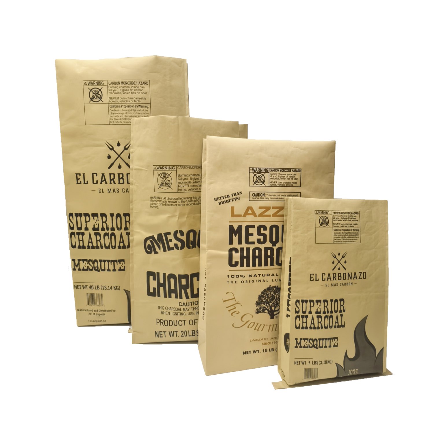 Hardwood Charcoal Packaging Bag