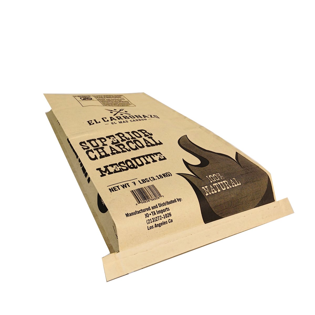 High Quality Generic hardwood Charcoal packaging bag 7lb 15lb 20lb 40lb - Image 3