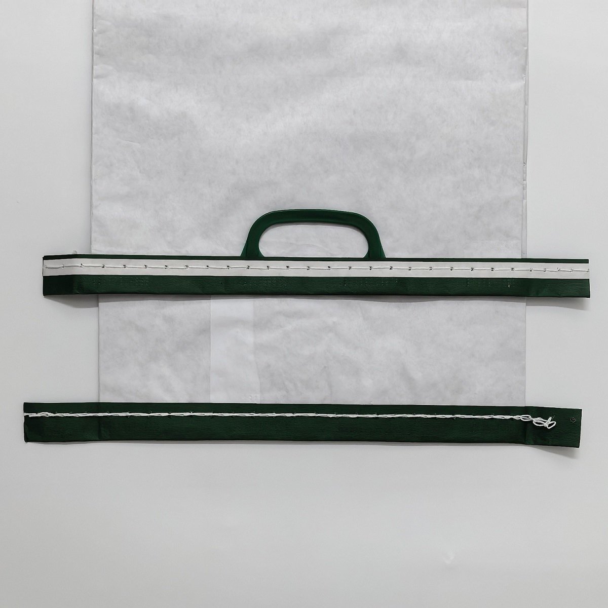 Attractive Green woven pp flour bags for 10kg 15kg 20kg 25kg rice food packing - Image 2