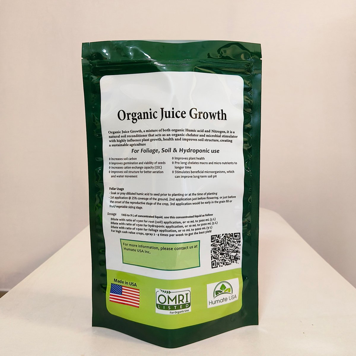 Organic Juice Growth Bags PE PP Plastic Packaging for Compost Fertilizer Plant - Image 2