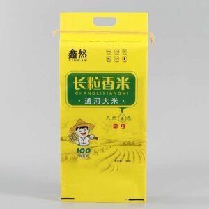 The best printed Rice Packaging 25kg 50kg Sewing Bag