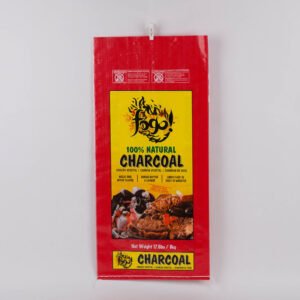 Eco Friendly BBQ Charcoal Packaging Bag Bopp Laminated PP Woven Bag
