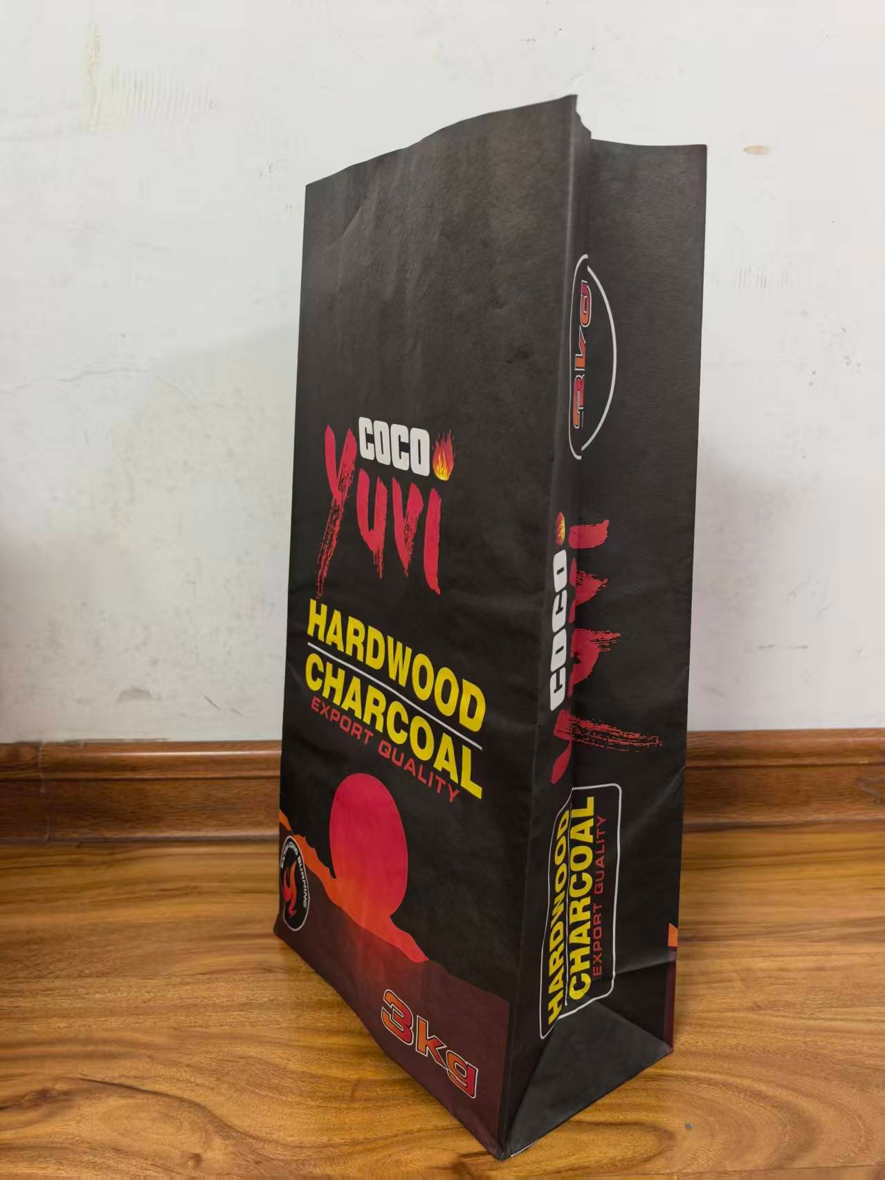 High Quality Kraft Paper Charcoal Packaging Bags  2kg 5kg 10kg - Image 4