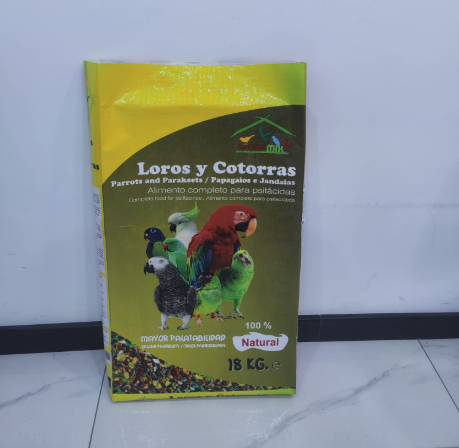 High Quality Parrot Dry Food Packaging Bag 15kg 20kg 25kg 50kg - Image 3