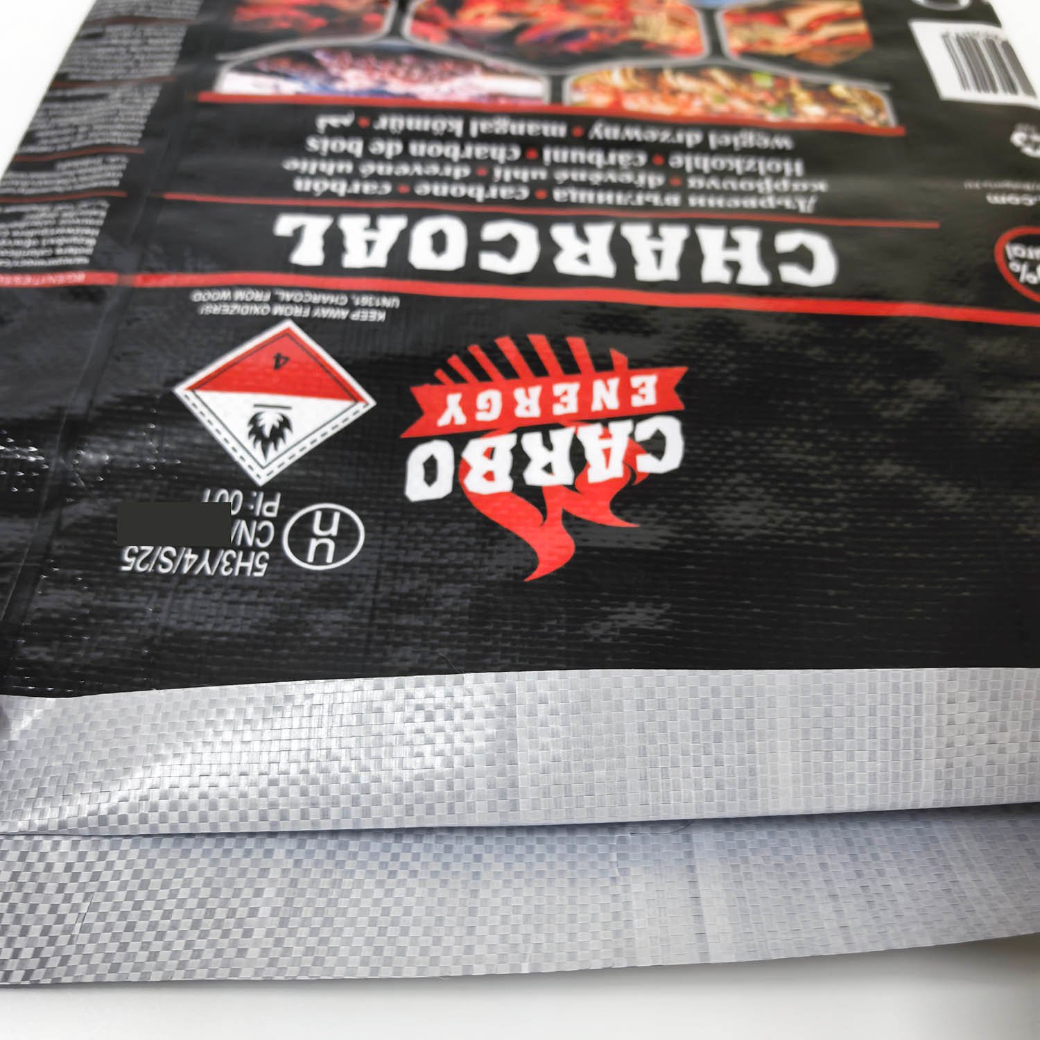 3kg coal bag un 1361 dangerous goods charcoal package bag - Image 3