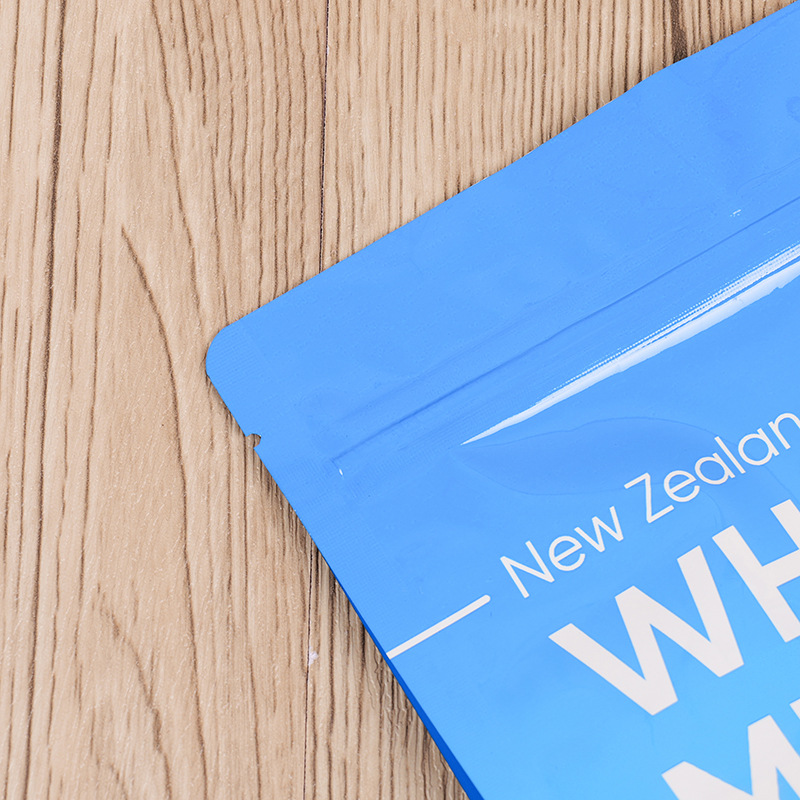 New Zealand Whole Milk Powder Bags 8 Side Seal Stand Up Pouch With Logo Design 250g 500g 1kg Full Cream Bag - Image 4