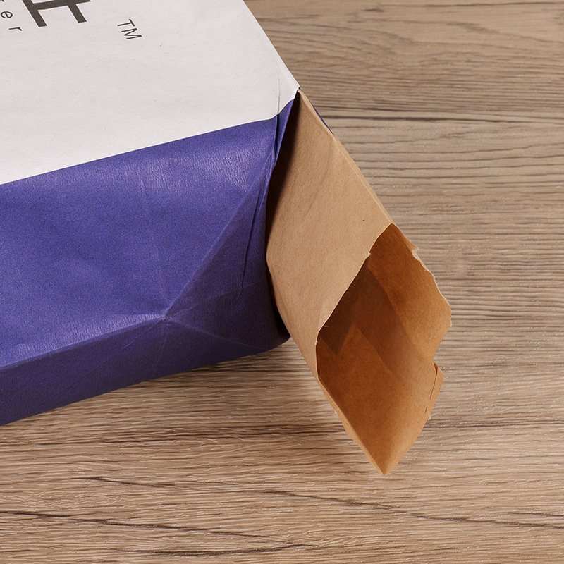 Industrial 20kg 25kg Multiwall Paper Valve Sack Pasted Block Bottom for cement tile adhesive - Image 4